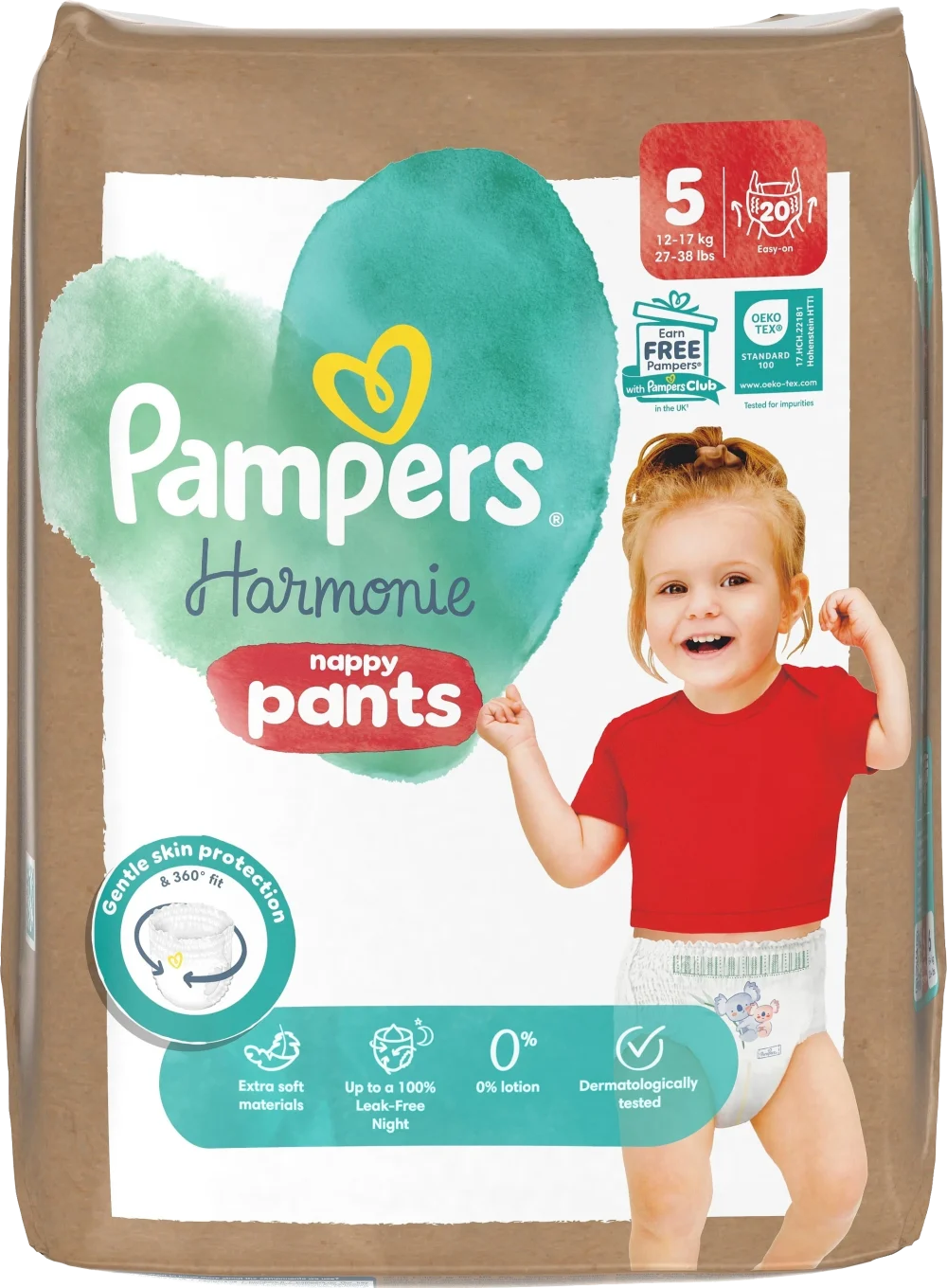 Pampers Harmonie Storlek 5 Pants 12-17 kg 20 st Pampers