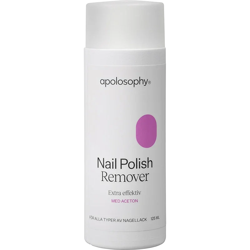 Apolosophy Nail Polish Remover med Aceton 125 ml Apolosophy