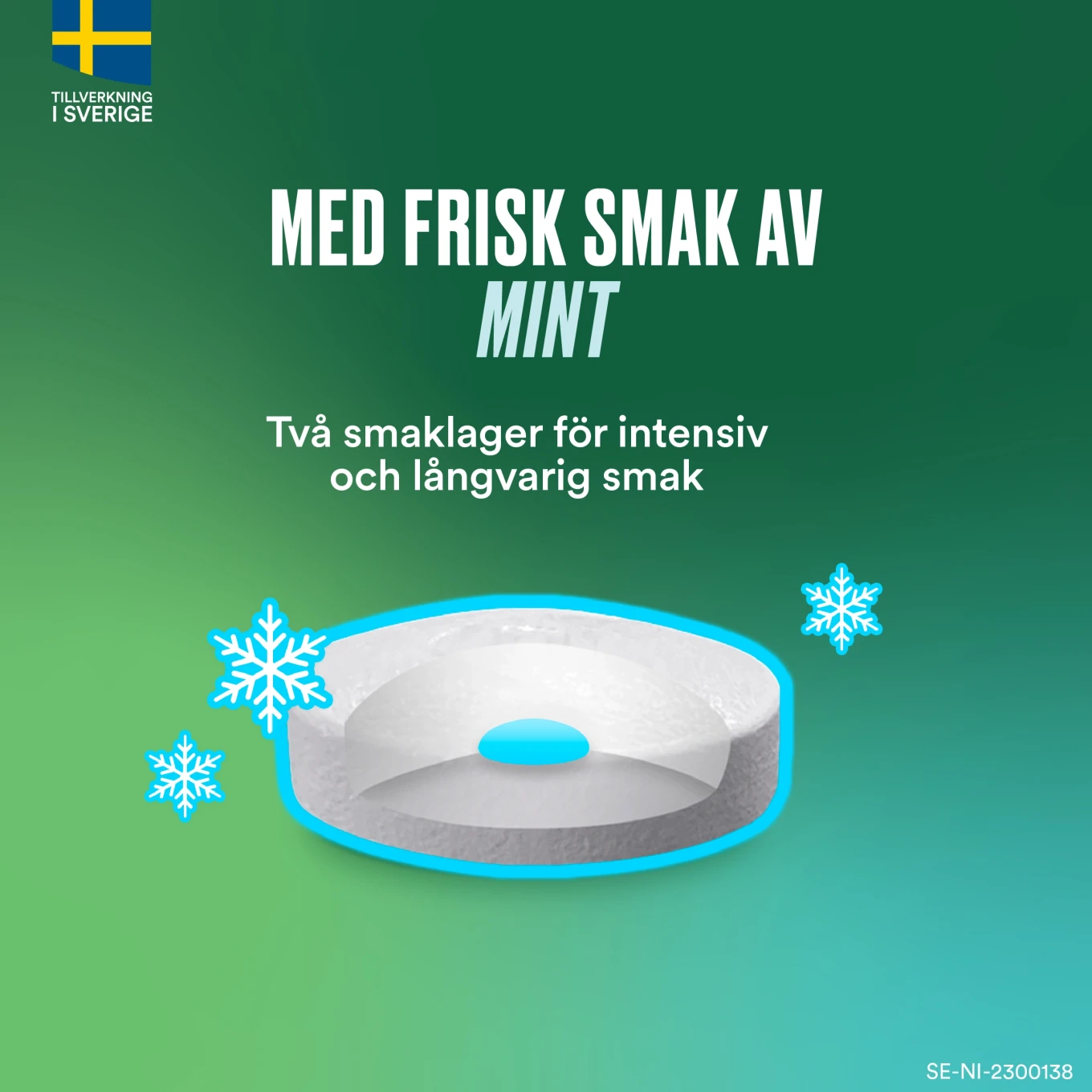 Nicorette Mint sugtablett 2mg, 160 st Nicorette