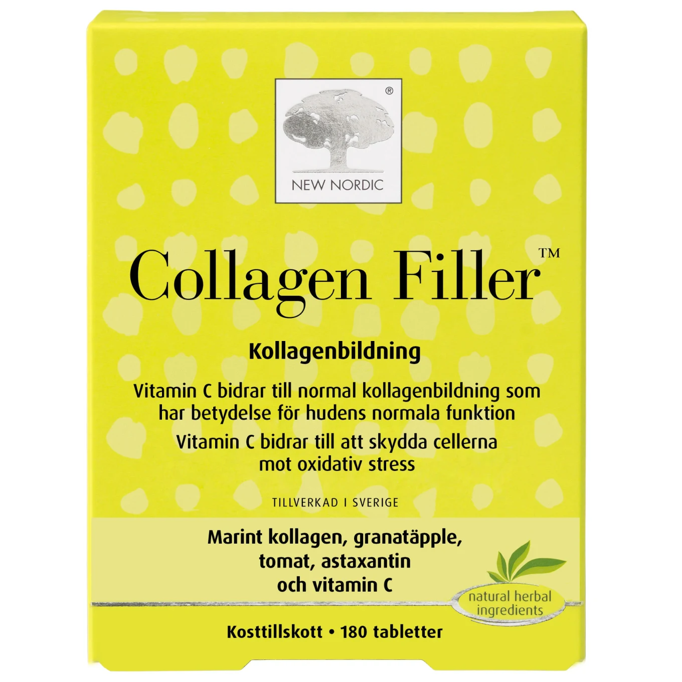 New Nordic Skin Care Collagen Filler 180 st New Nordic