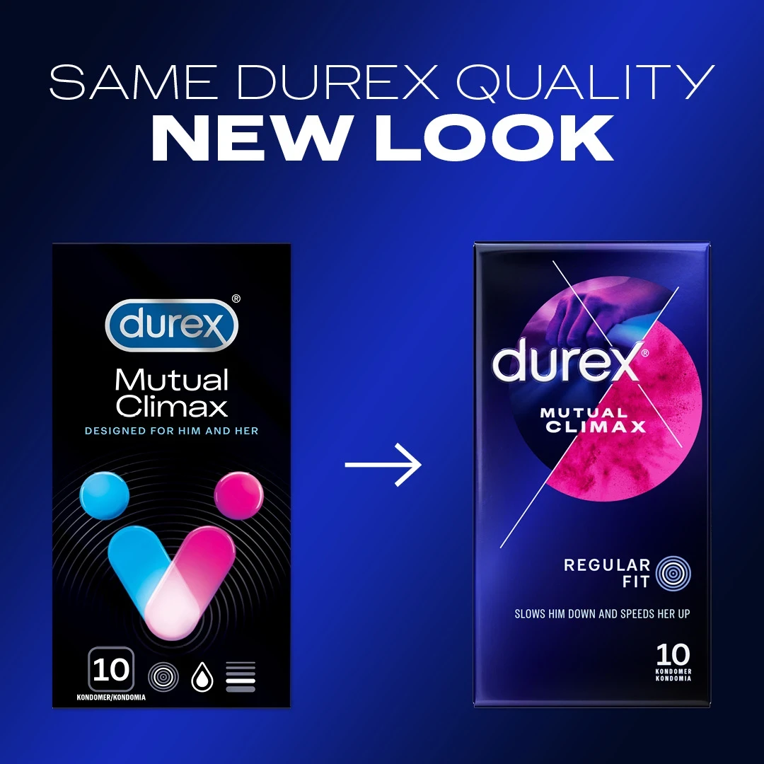 Durex Mutual Climax Kondom 10 st Durex