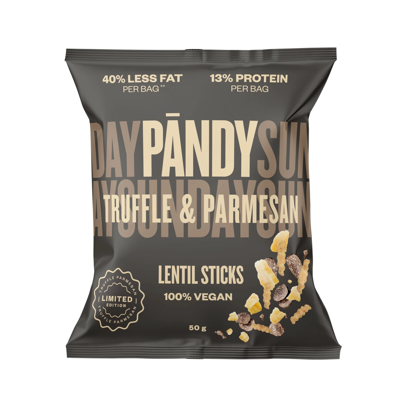 Pändy Lentil sticks Truffle & Parmesan 50 g Pändy