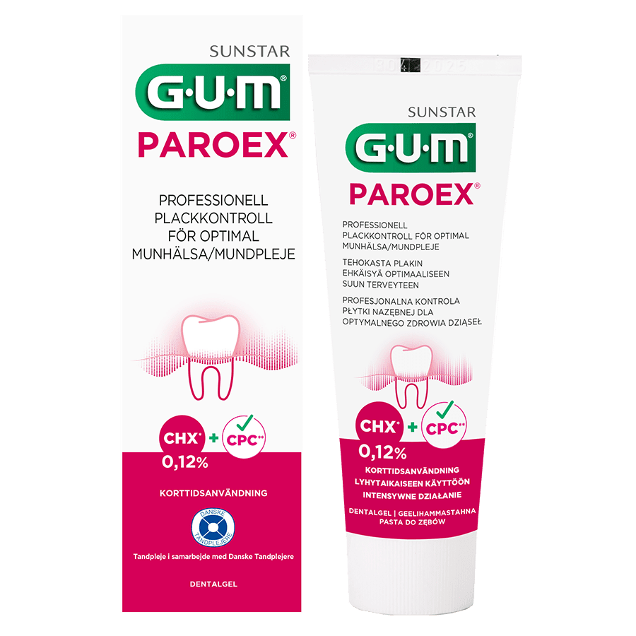 GUM Paroex Dentalgel 0,12% 75 ml Gum
