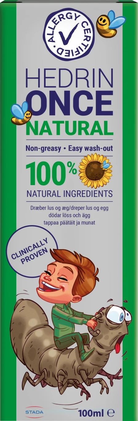 Hedrin Once Natural 100 ml Hedrin