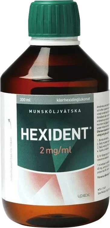 Hexident munsköljvätska 2mg/ml Hexident
