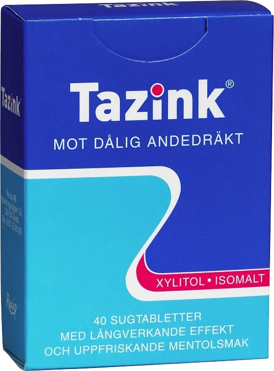 Tazink sugtablett 40 st Tazink