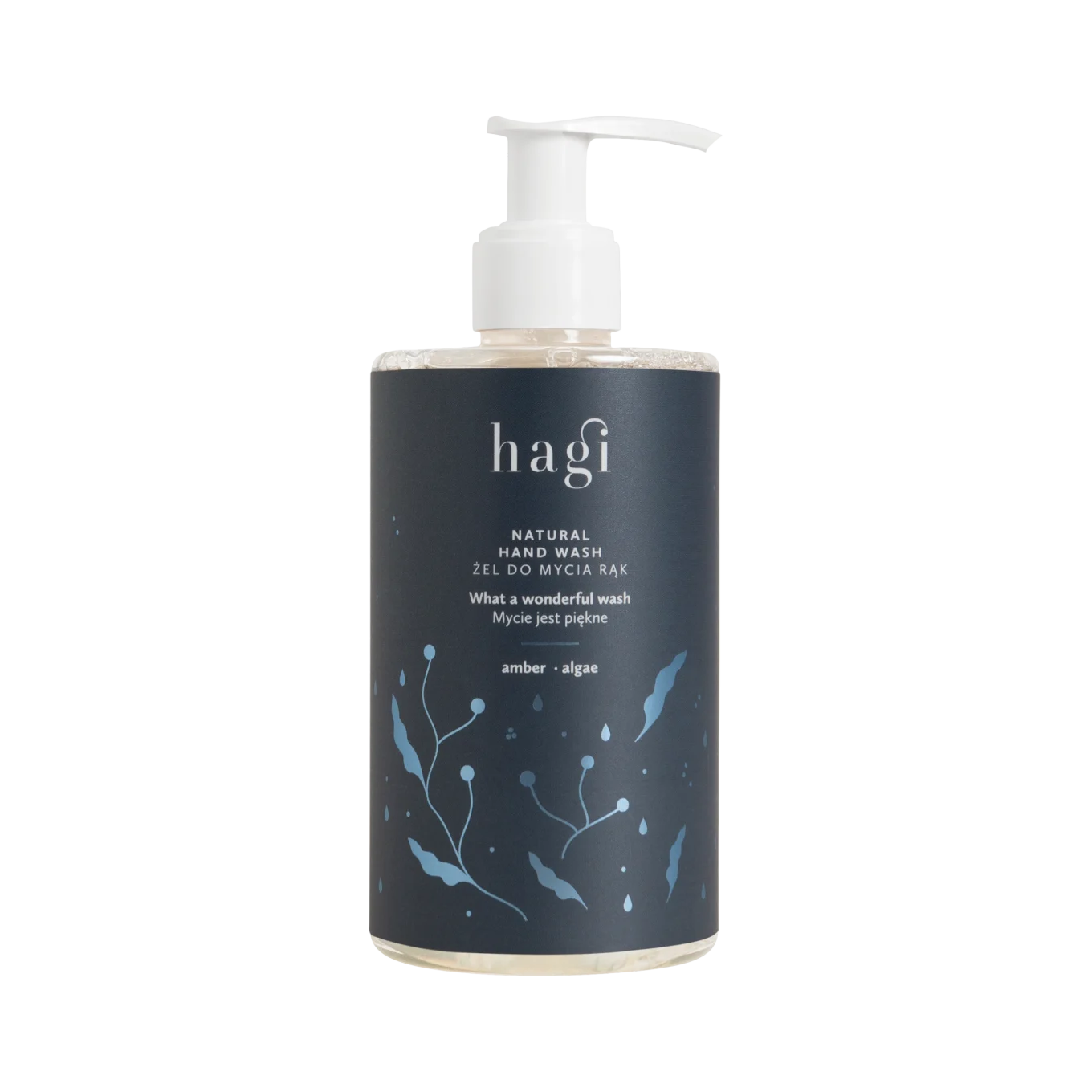 Hagi Natural Hand Wash Amber And Algae 300 ml Hagi