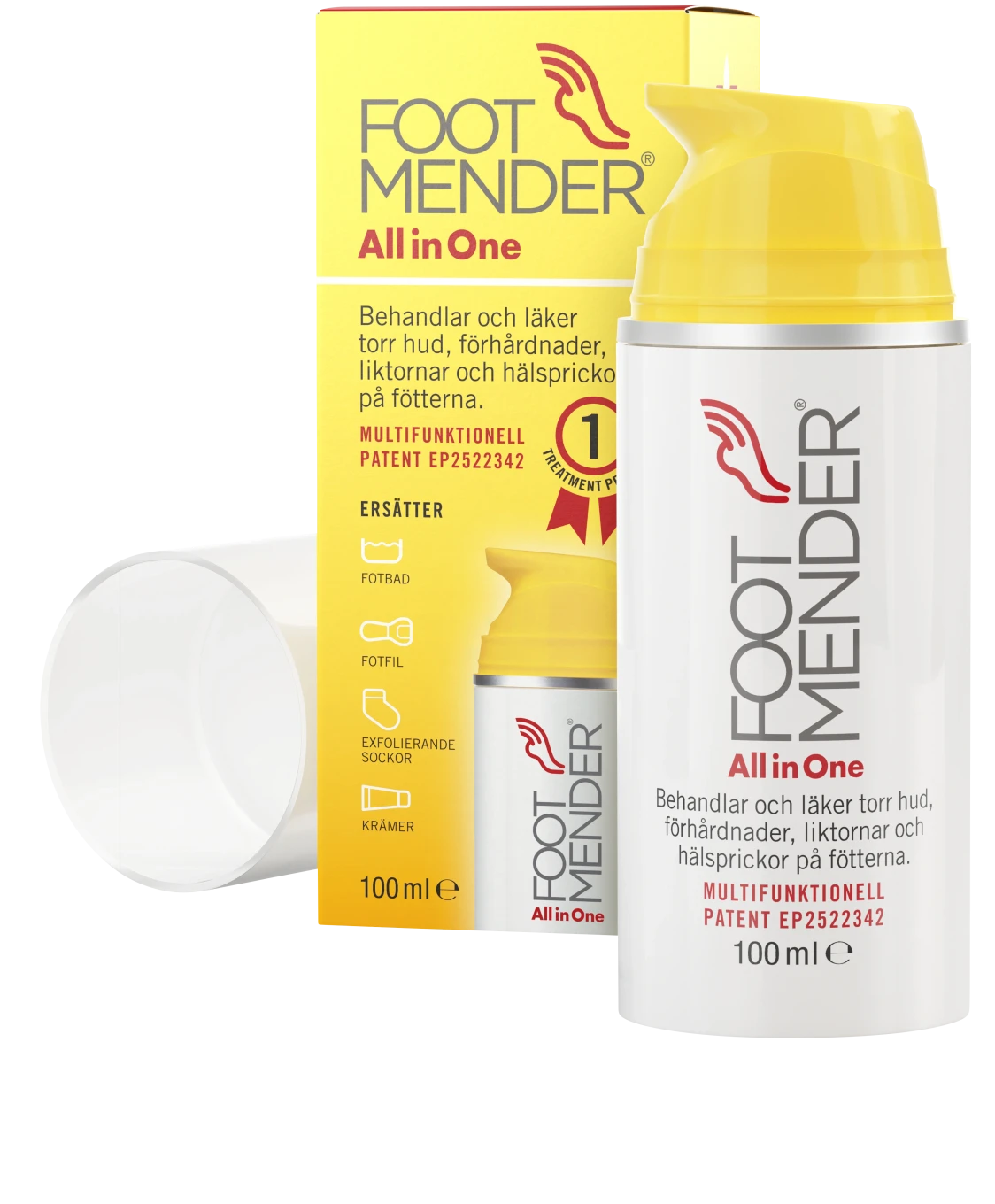 Footmender All in One Fotkräm 100 ml Footmender