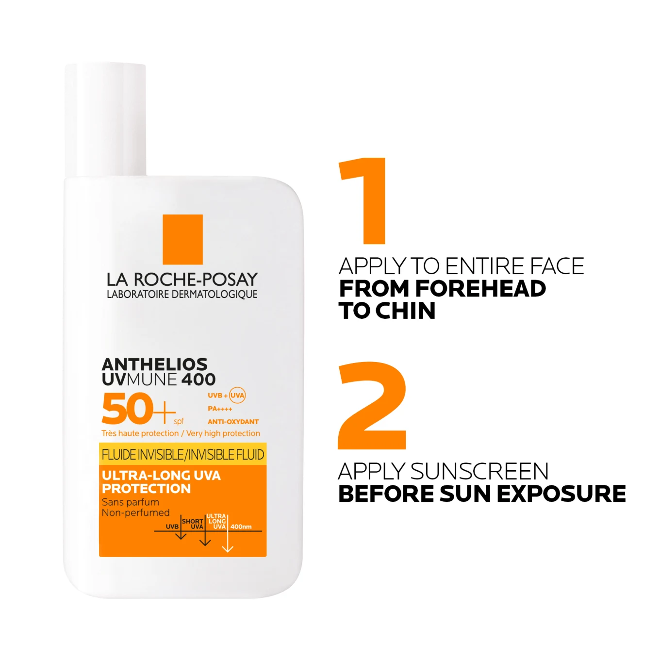 La Roche-Posay UVMune 400 Ultra Light Fluid SPF 50+, 50 ml La Roche-Posay