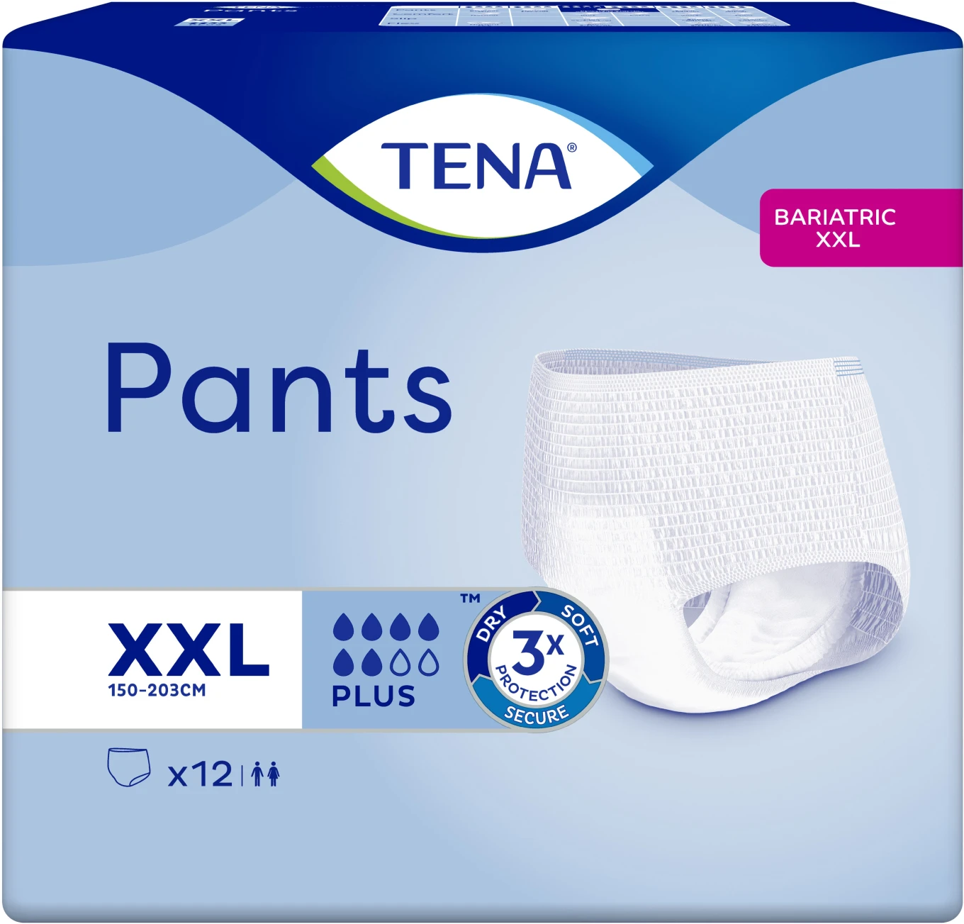 TENA Pants Plus XXL 12 st Tena