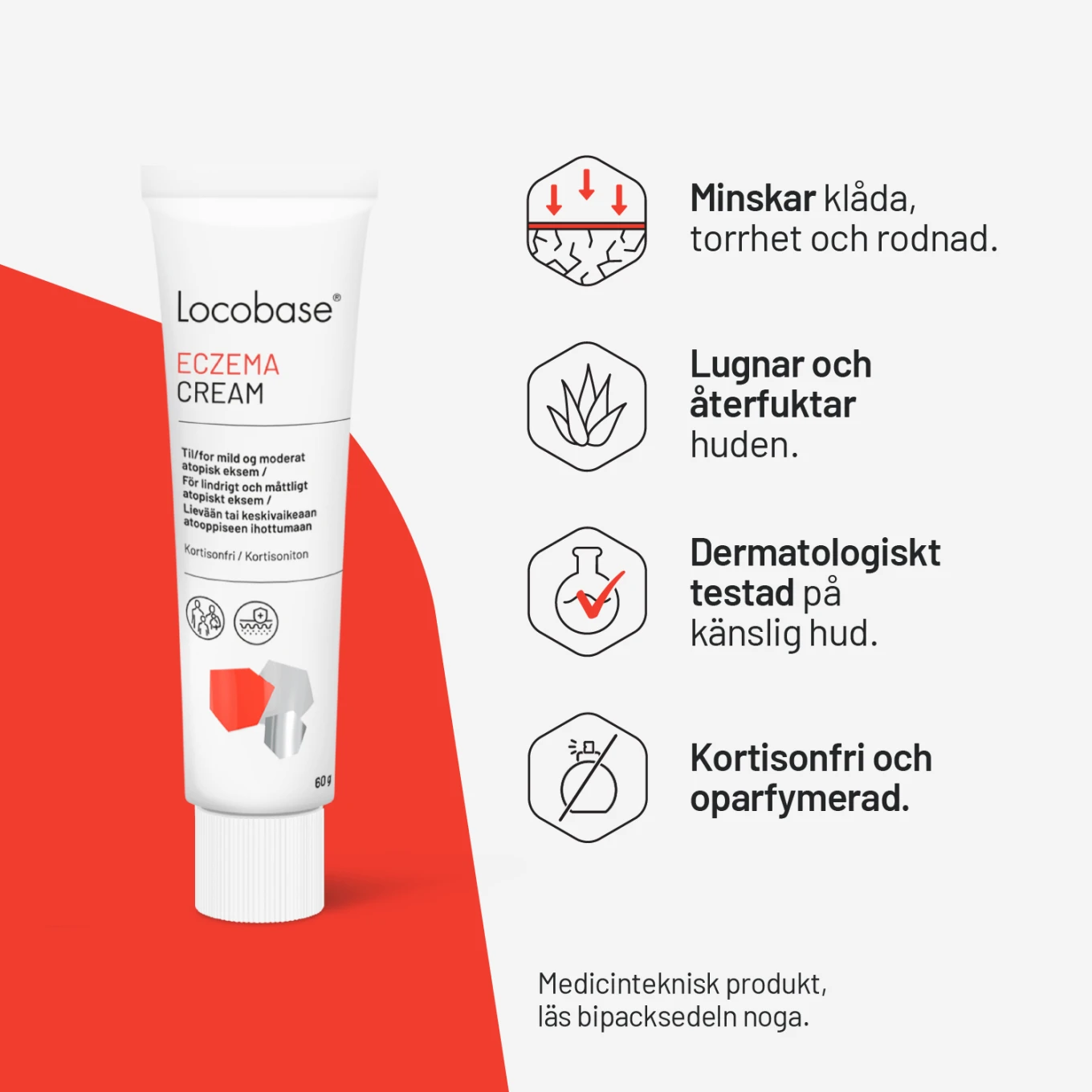 Locobase Eczema Cream 60 g Locobase