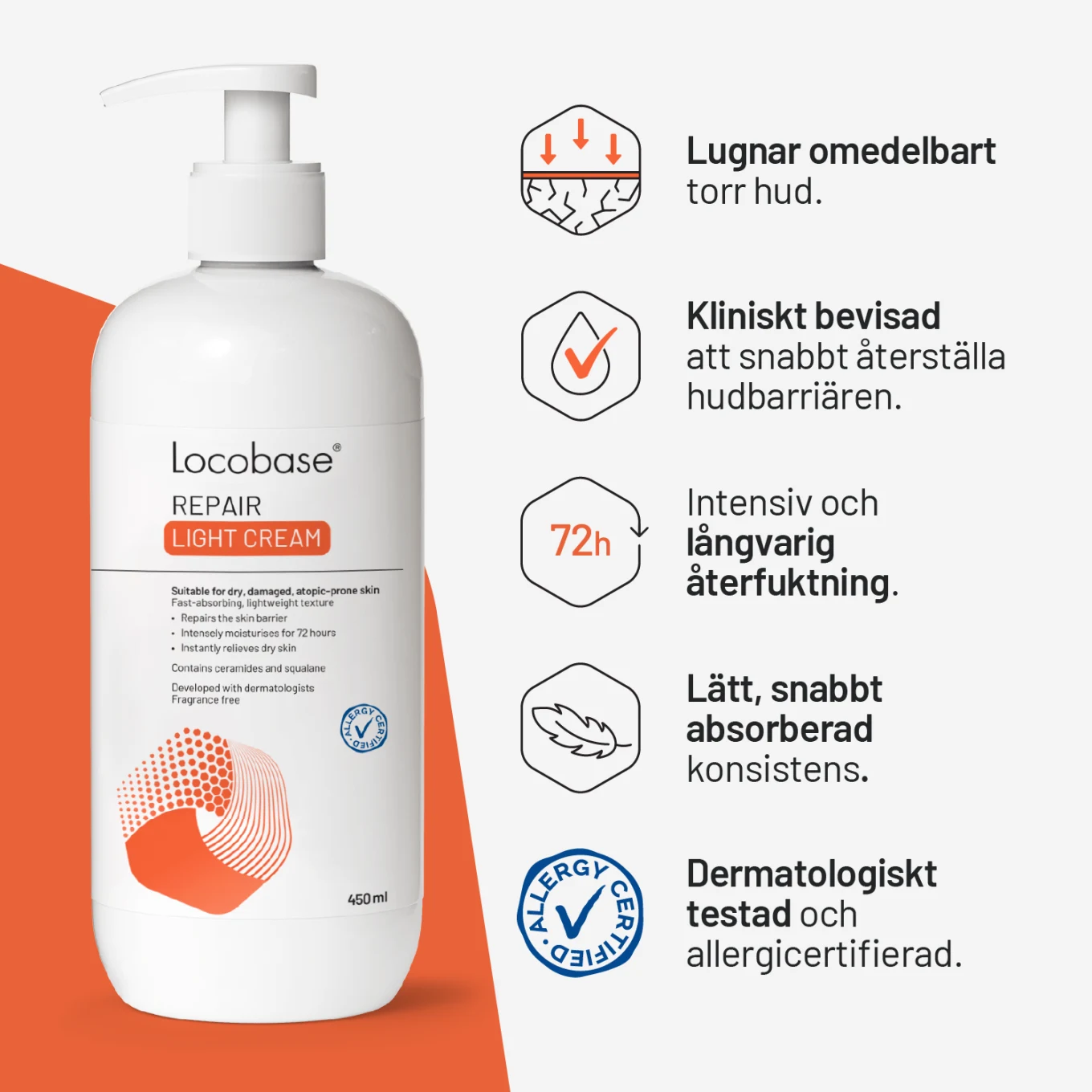 Locobase Repair Light Cream 450 ml Locobase