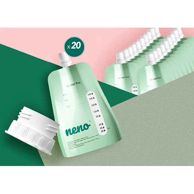 Neno Förvaringspåse Bröstmjölk 20 st Neno