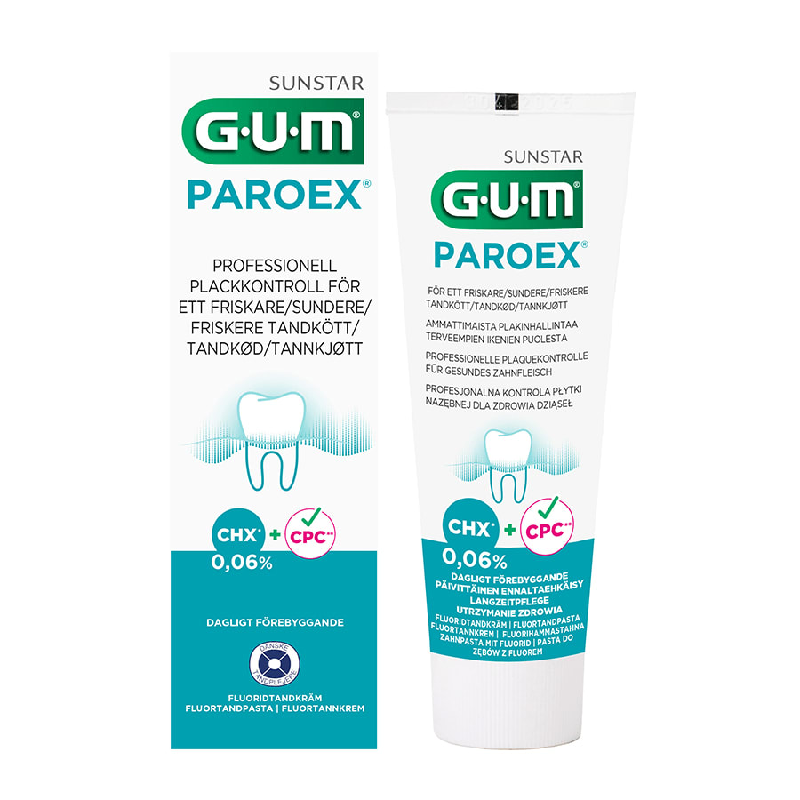 GUM Paroex tandkräm 0,06% 75 ml Gum