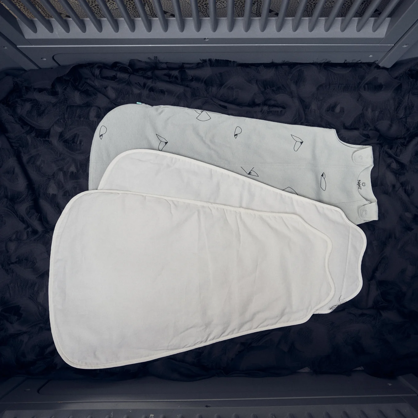 Najell Sovpåse Dot White 0-6 månader Najell