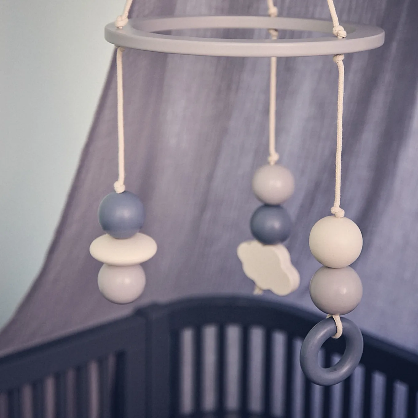 Najell Babymobil Trä Mercury Grey Najell