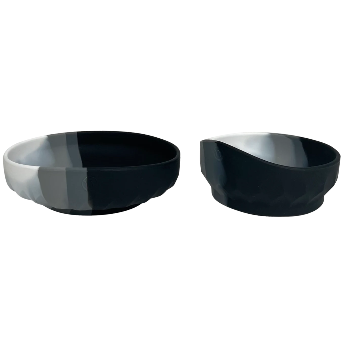 Najell Barntallrik & Skål Silikon Moonstone Black Najell