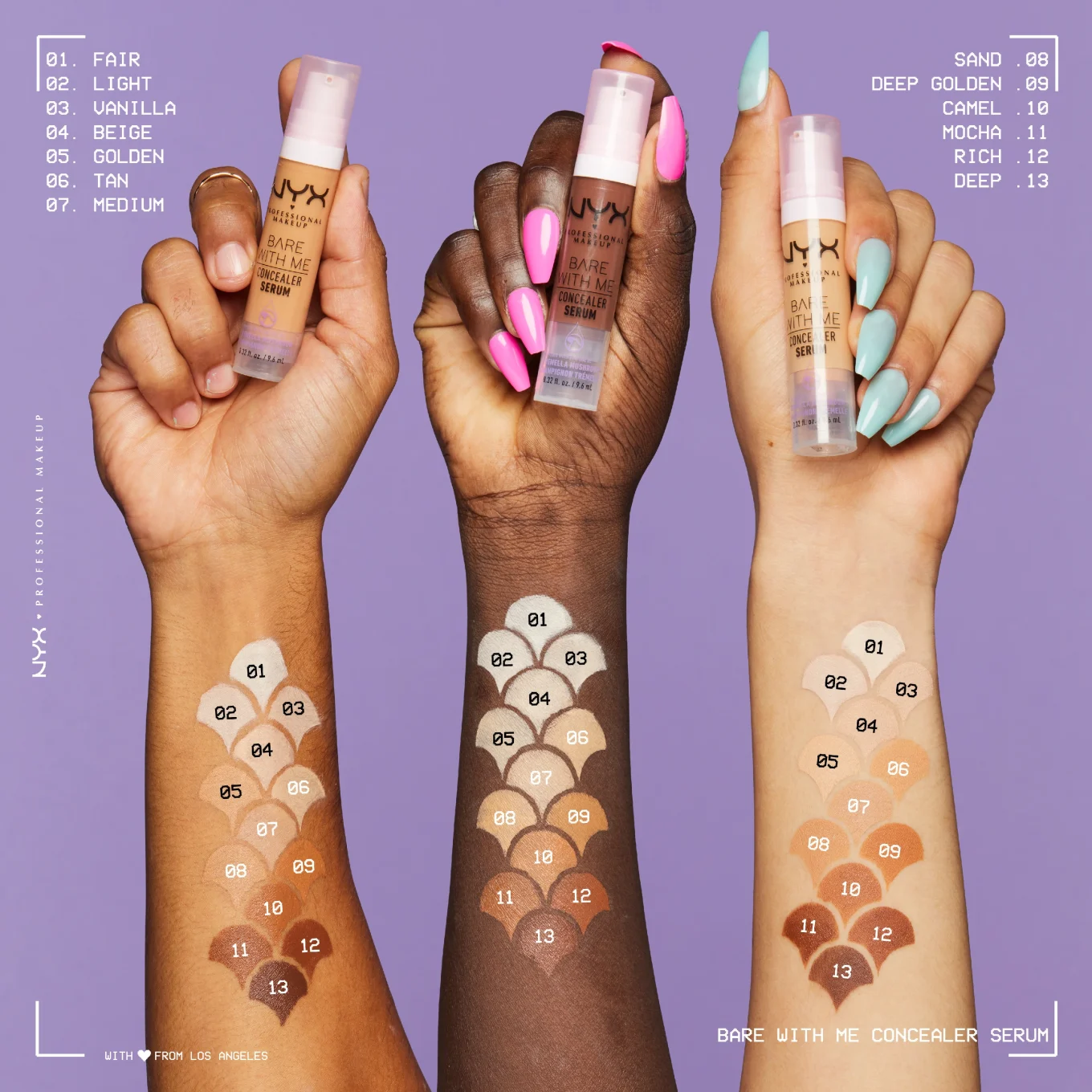 NYX Professional Makeup Bare With Me Concealer Serum 9,6 ml 12 Rich NYX Professional Makeup