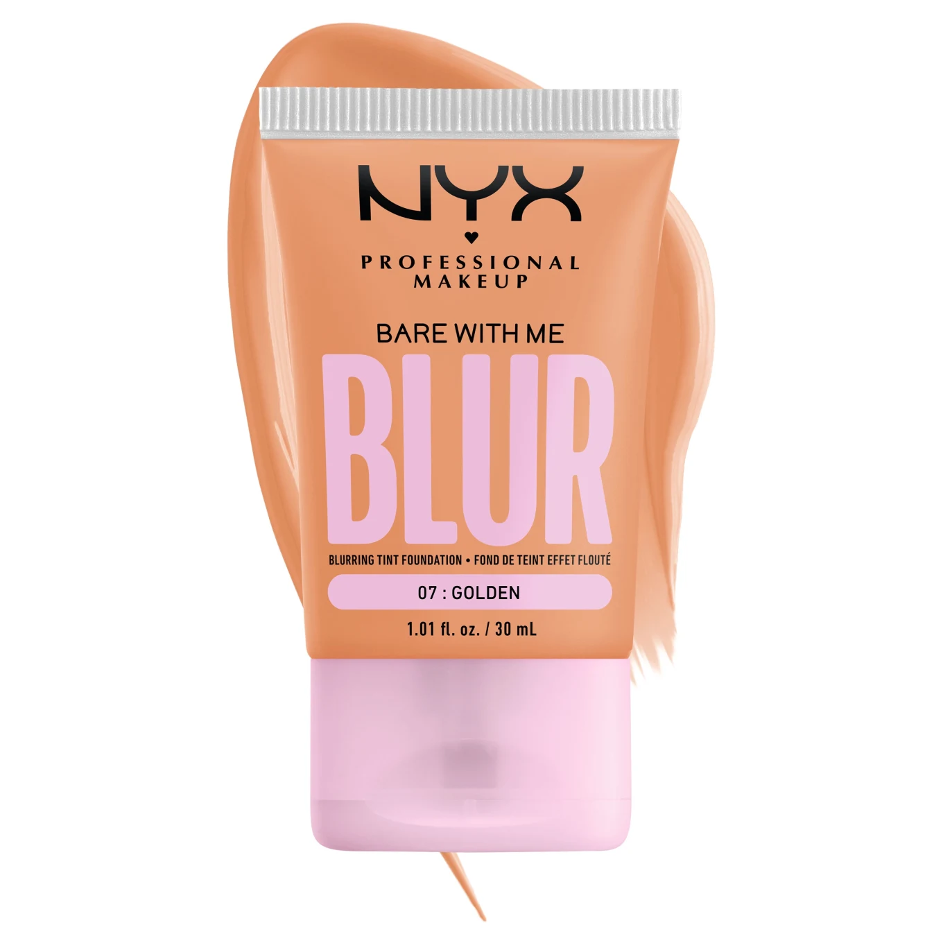 NYX Professional Makeup Bare With Me Blur Tint Foundation 30 ml 07 Golden NYX Professional Makeup