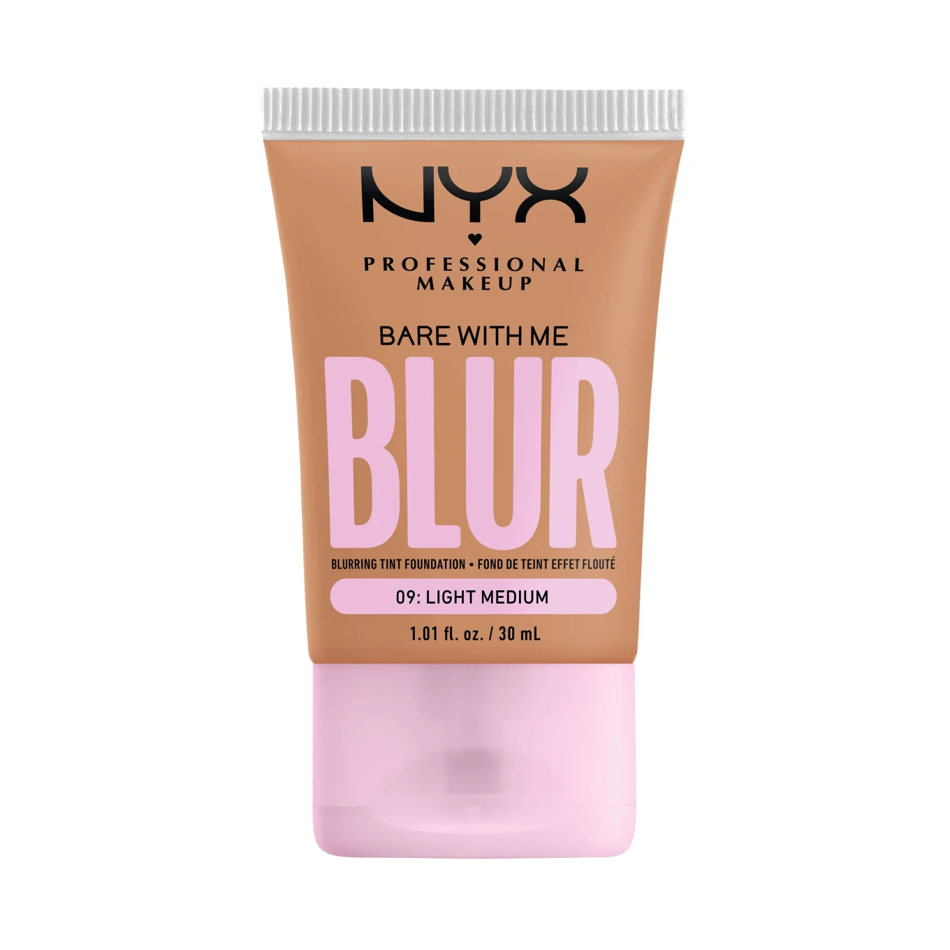 NYX Professional Makeup Bare With Me Blur Tint Foundation 30 ml 09 Light Medium NYX Professional Makeup