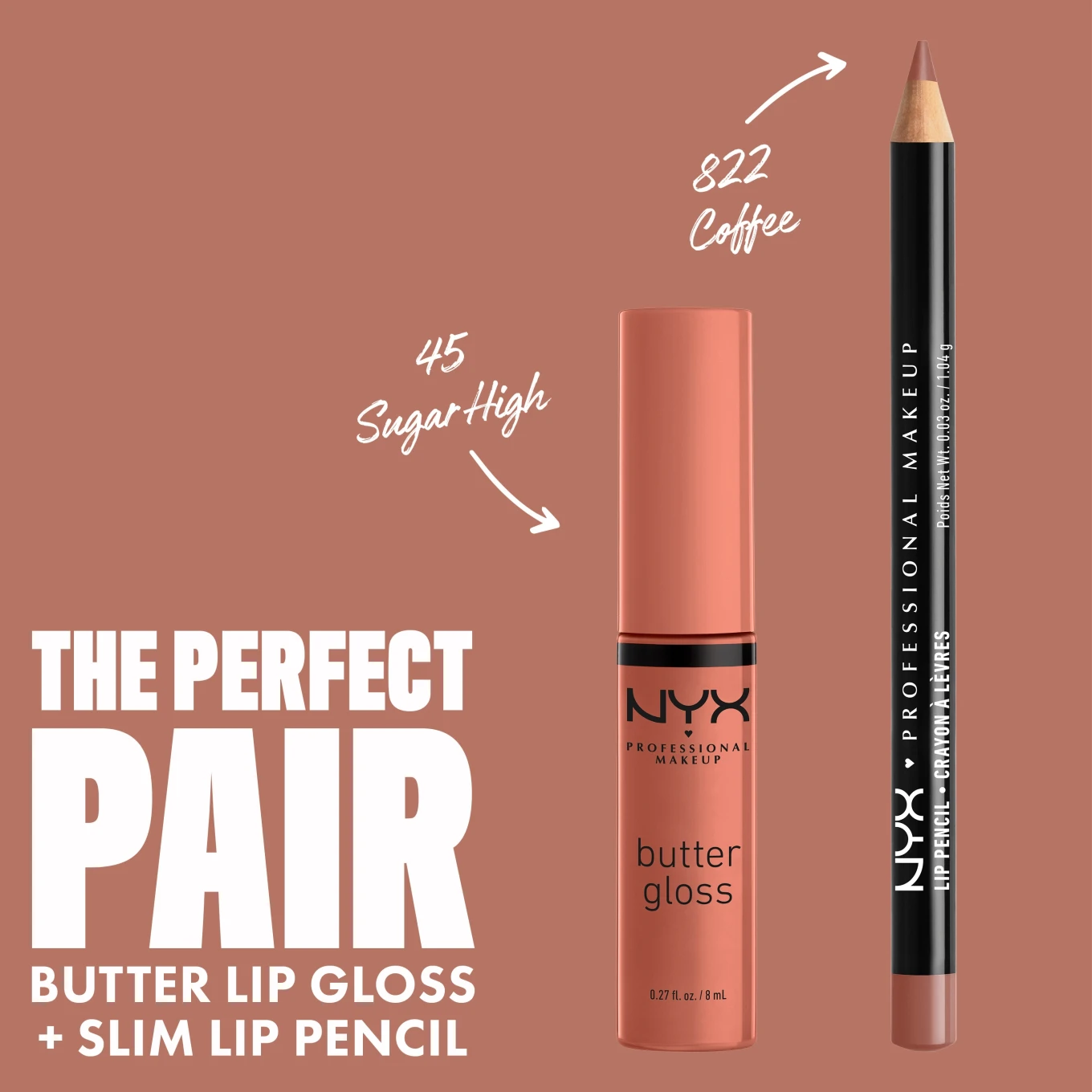 NYX Professional Makeup Butter Gloss Lip Gloss 8 ml 45 Sugar High NYX Professional Makeup