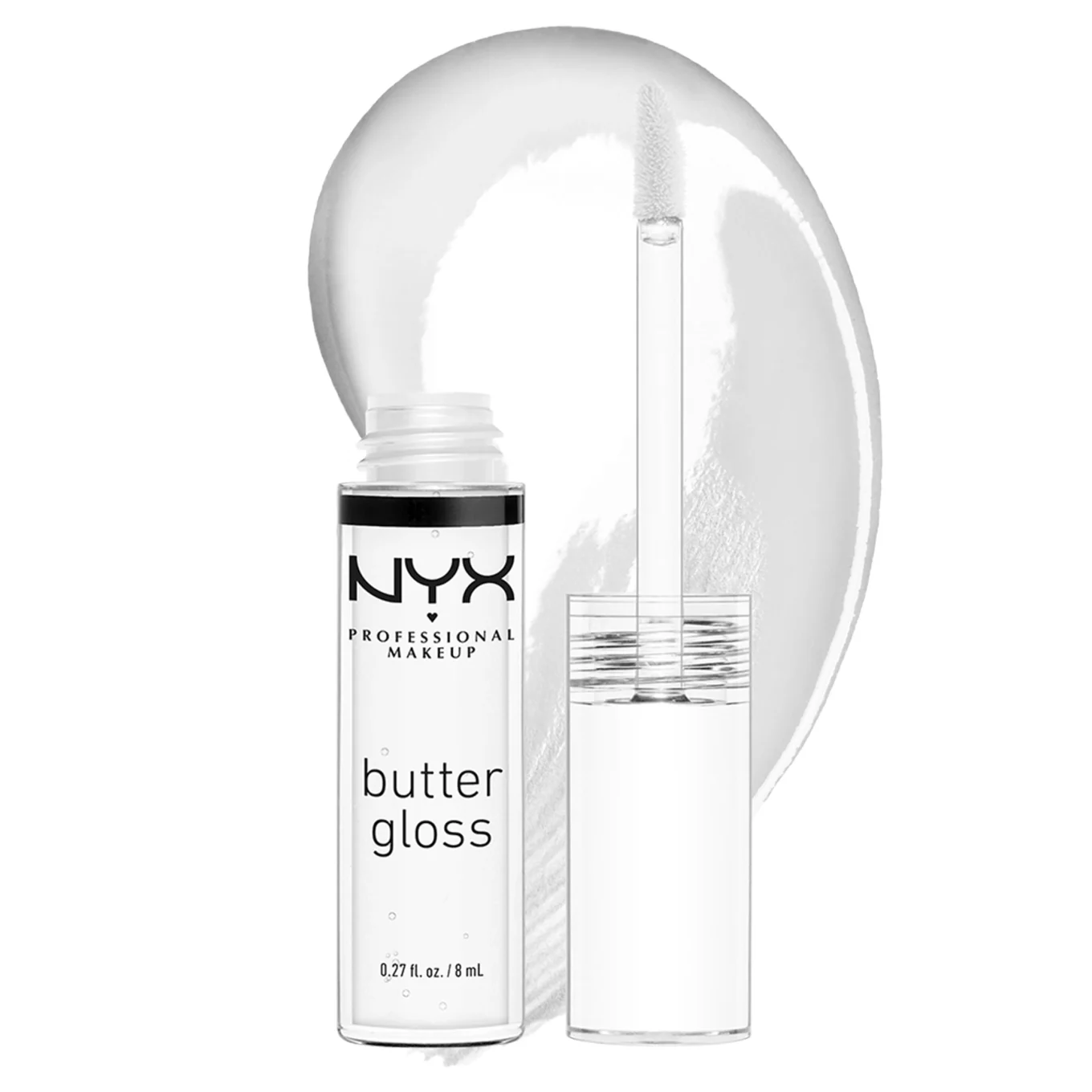 NYX Professional Makeup Butter Gloss Lip Gloss 8 ml 54 Sugar Glass NYX Professional Makeup
