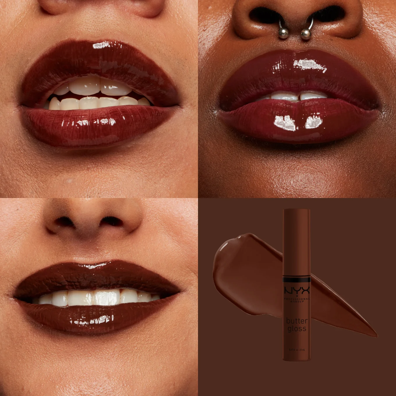 NYX Professional Makeup Butter Gloss Lip Gloss 8 ml 53 Lava Cake NYX Professional Makeup