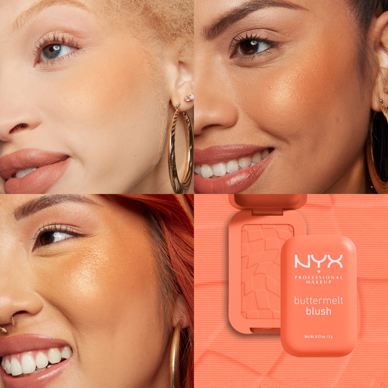 NYX Professional Makeup Buttermelt Blush 5 g 03 Sooner The Butta NYX Professional Makeup