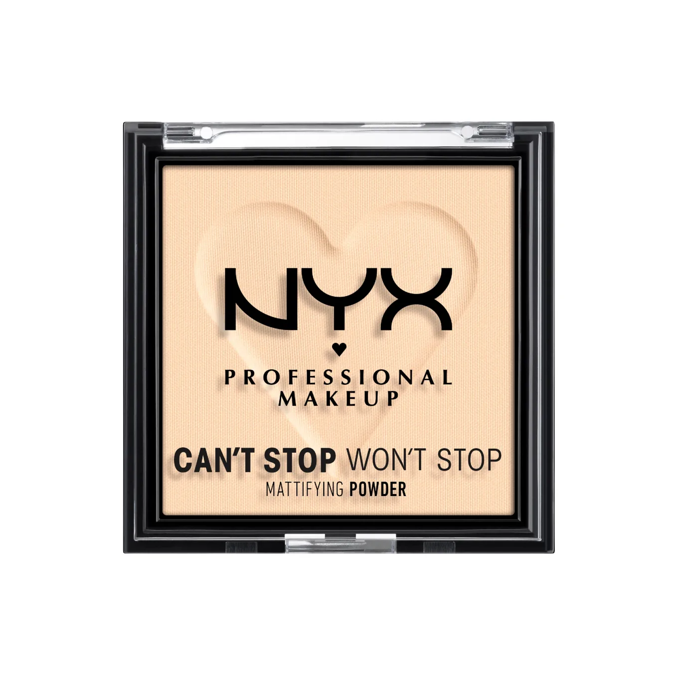 NYX Professional Makeup Can't Stop Won't Stop Mattifying Pressed Powder 6 g 01 Fair NYX Professional Makeup