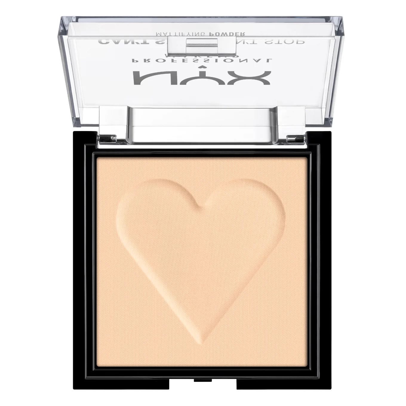 NYX Professional Makeup Can't Stop Won't Stop Mattifying Pressed Powder 6 g 02 Light NYX Professional Makeup