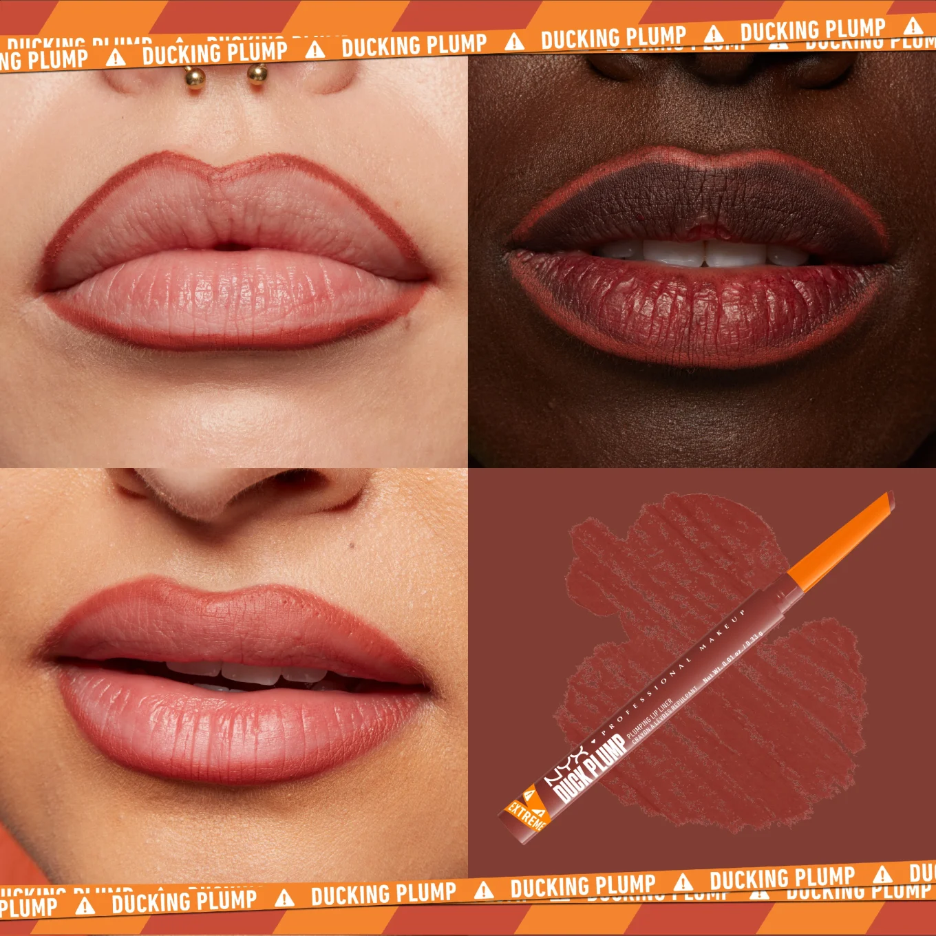 NYX Professional Makeup Duck Plump Lip Liner 0,3 g 07 Swolln Spice NYX Professional Makeup