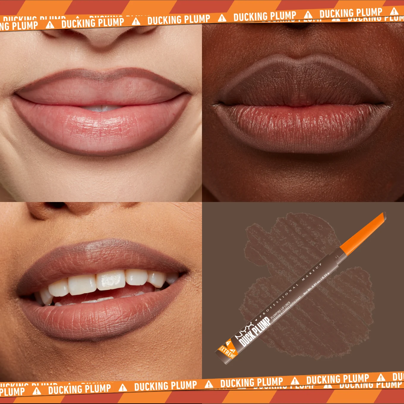 NYX Professional Makeup Duck Plump Lip Liner 0,3 g 11 Tch Up Taupe NYX Professional Makeup