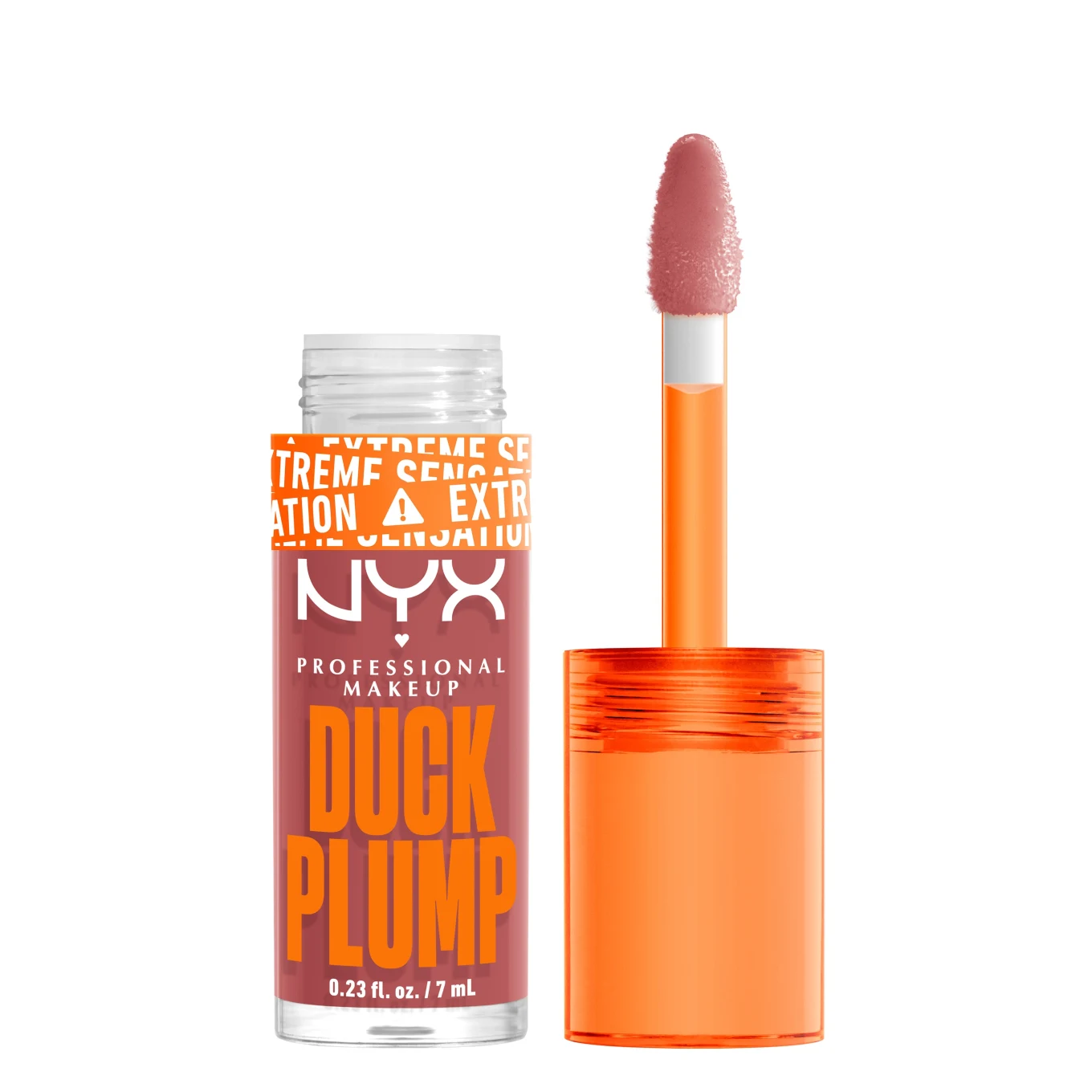 NYX Professional Makeup Duck Plump Lip Gloss 7 ml 03 Nude Swings NYX Professional Makeup