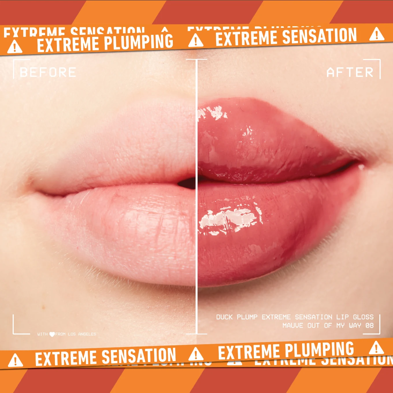 NYX Professional Makeup Duck Plump Lip Gloss 7 ml 08 Mauve Out Of My Way NYX Professional Makeup