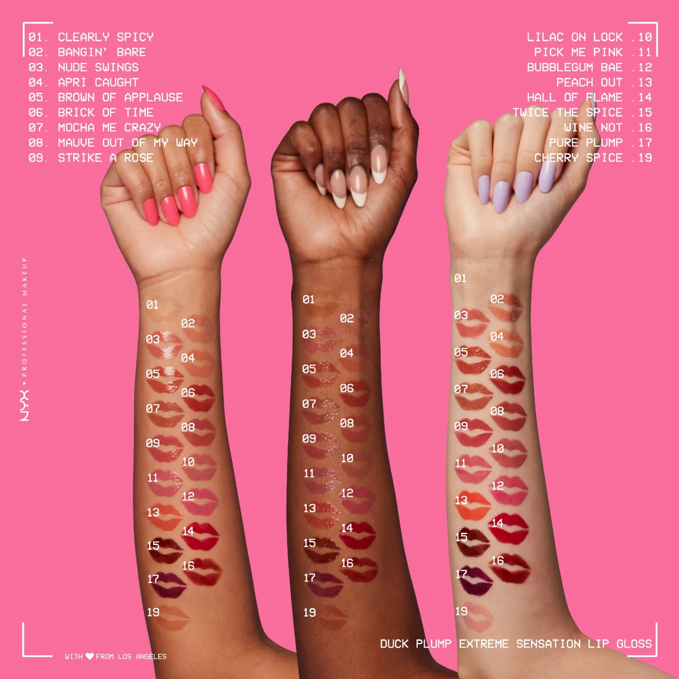 NYX Professional Makeup Duck Plump Lip Gloss 7 ml 14 Hall of Flame NYX Professional Makeup