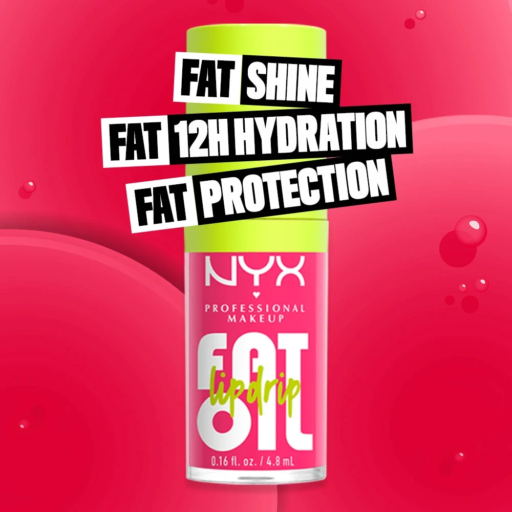 NYX Professional Makeup Fat Oil Lip Drip Lip Gloss 4,8 ml 06 Follow Back NYX Professional Makeup