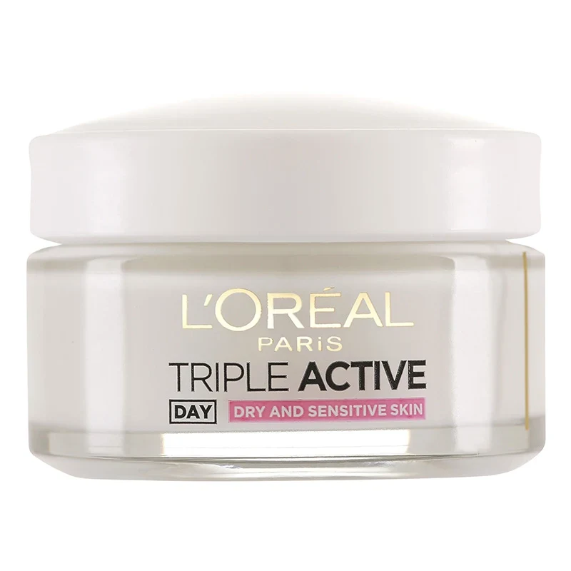 L'Oréal Paris Triple Active Protecting Day Moisturising Care Dry-Sensitive Skin 50 ml LOreal Paris