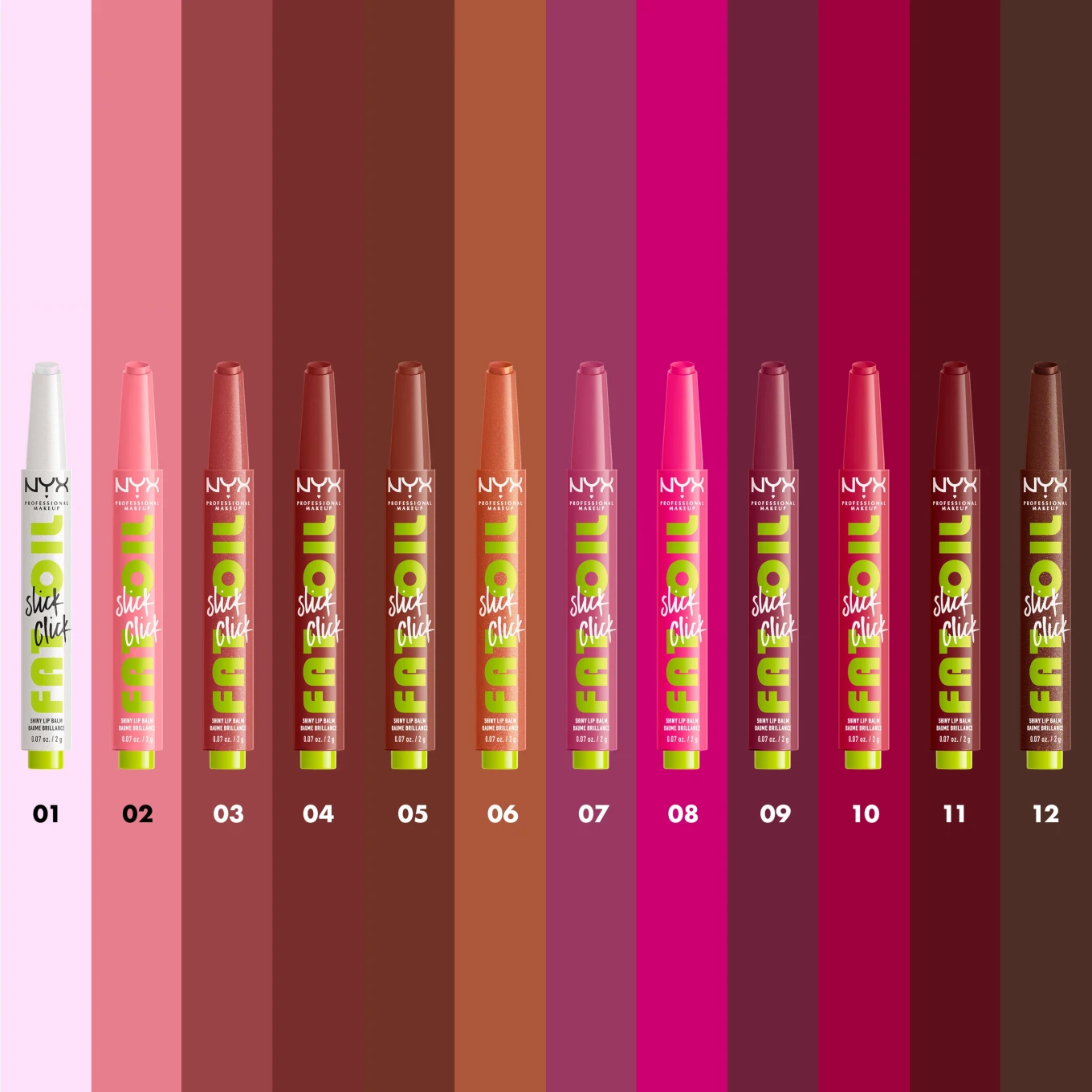 NYX Professional Makeup Fat Oil Slick Click Lip Balm 2,3 ml 05 Link In My Bio NYX Professional Makeup