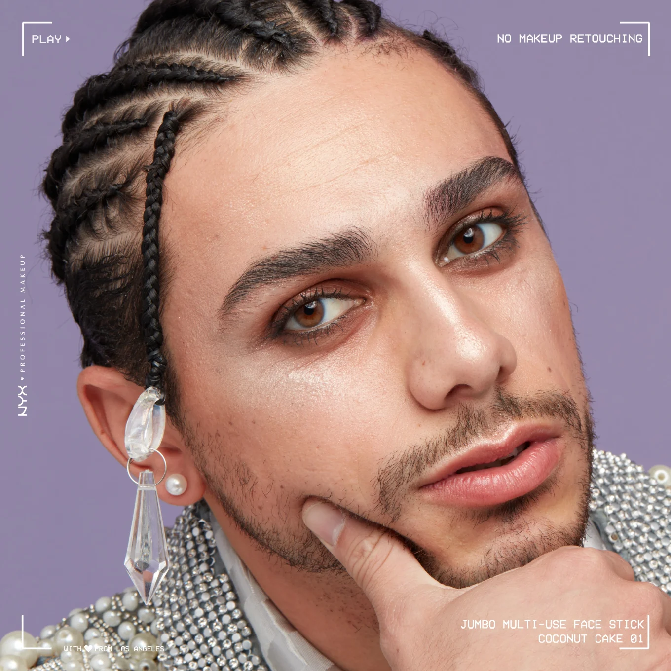 NYX Professional Makeup Jumbo Multi-Use Highlighter Stick 2,7 g 01 Coconut Cake NYX Professional Makeup