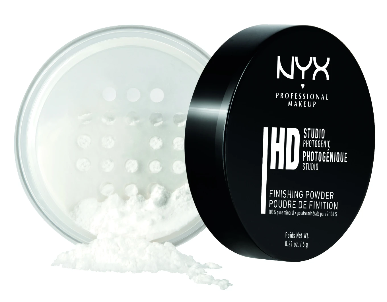 NYX Professional Makeup HD Studio Photogenic Finishing Powder 01 Translucent 6 g NYX Professional Makeup