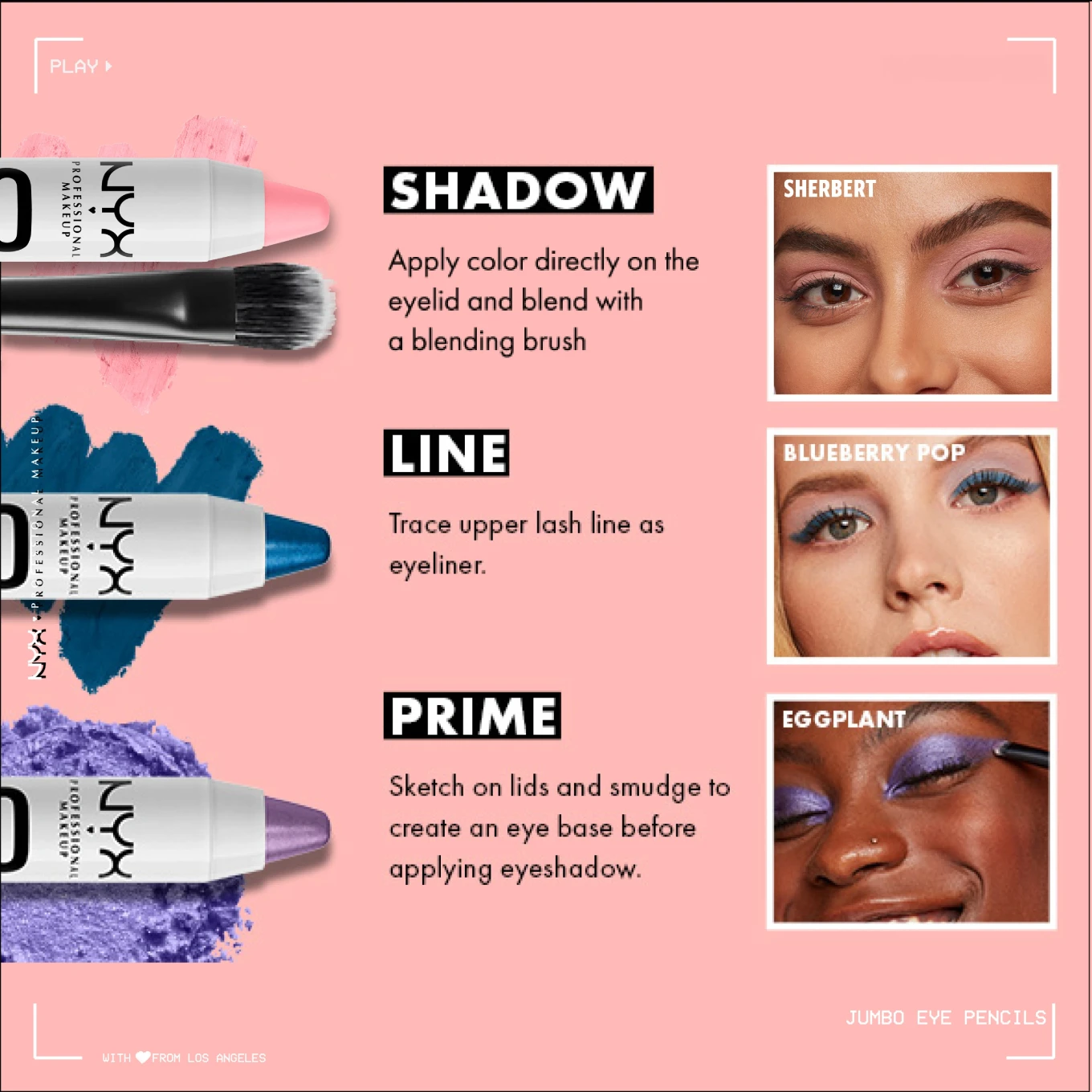 NYX Professional Makeup Jumbo Eye Pencil 5 g 633 Iced Latte NYX Professional Makeup