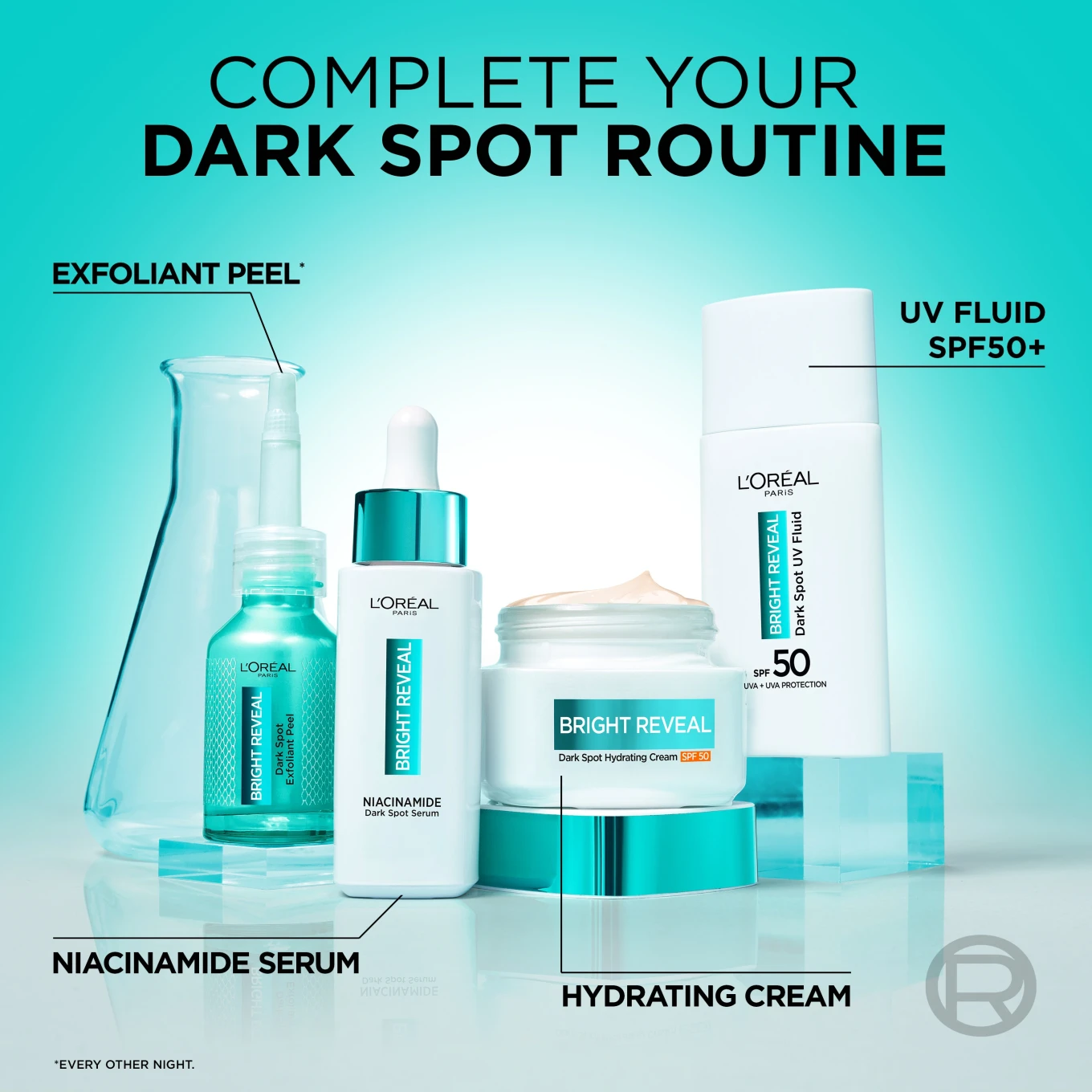 L'Oréal Paris Bright Reveal Niacinamide Dark Spot Hydrating Day Cream SPF 50, 50 ml LOreal Paris