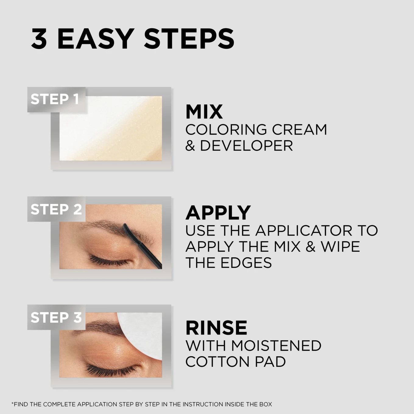 L'Oréal Paris Brow Color Kit Brunette 5.0 1 st 3.0 Dark Brunette LOreal Paris