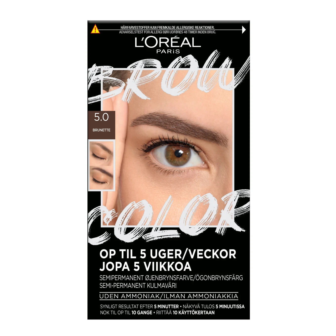 L'Oréal Paris Brow Color Kit Brunette 5.0 1 st 5.0 Brunette LOreal Paris