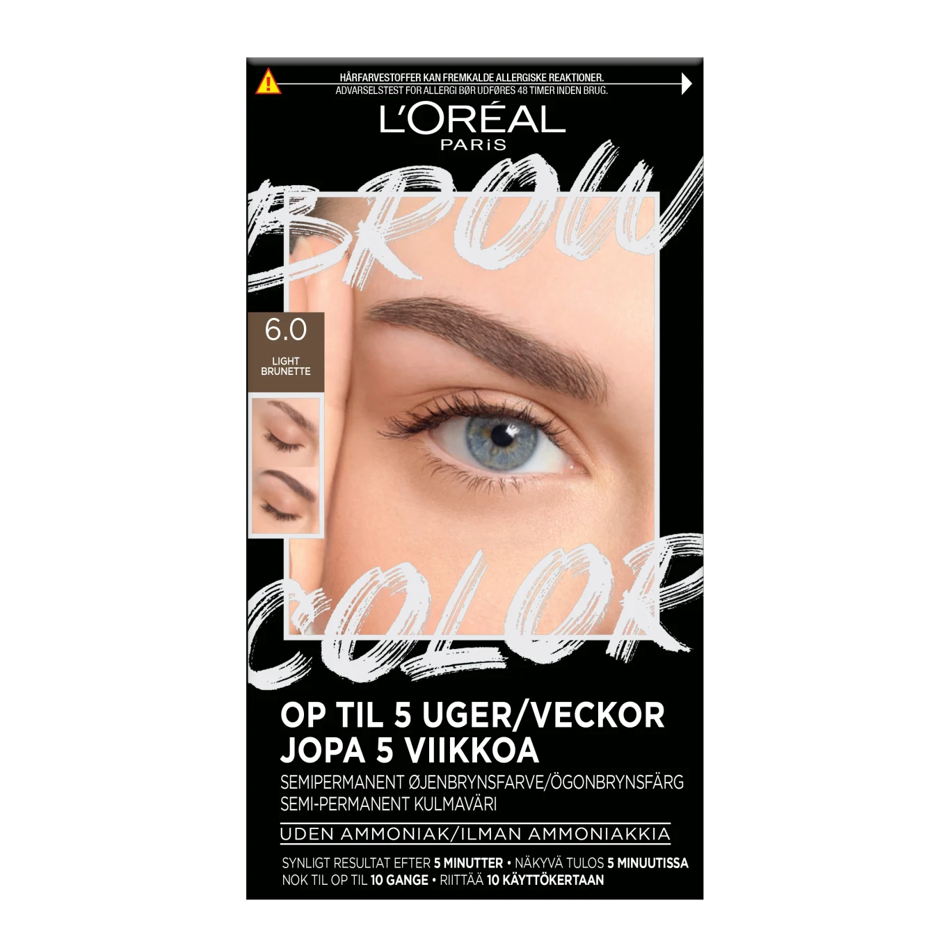 L'Oréal Paris Brow Color Kit Brunette 5.0 1 st 6.0 Light Brunette LOreal Paris
