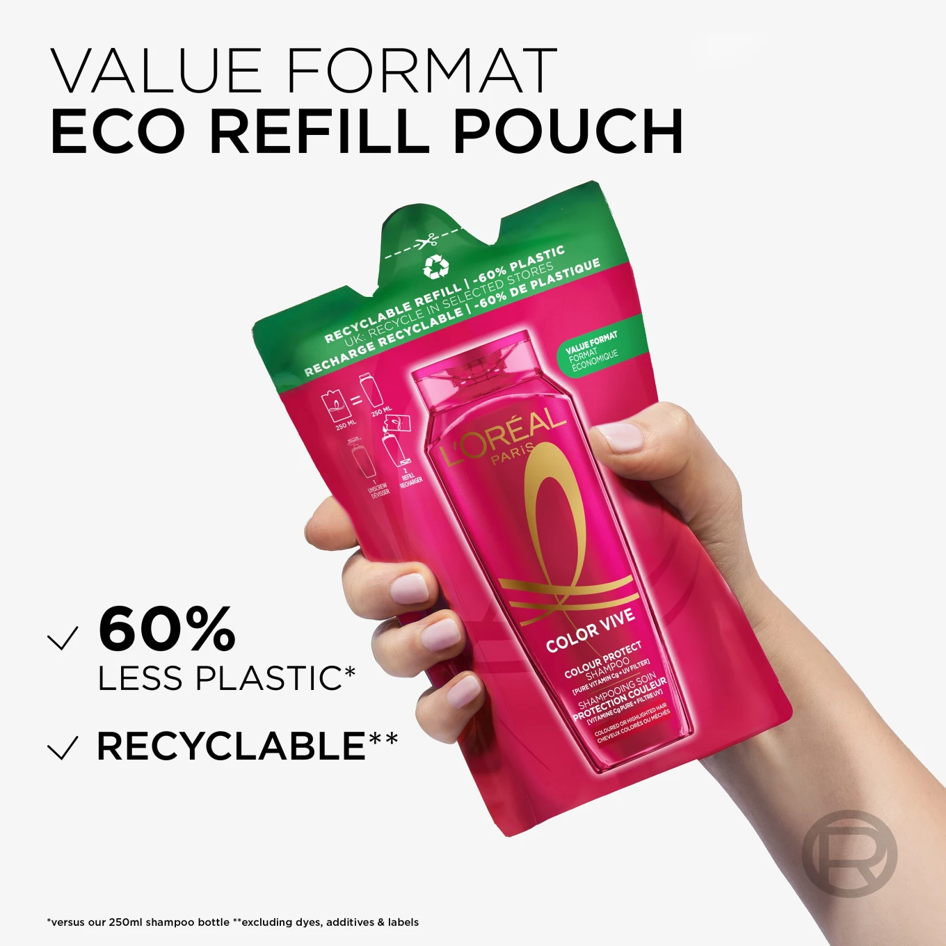 L'Oréal Paris Elvital Color Vive Shampoo Refill 250 ml L'Oréal Paris