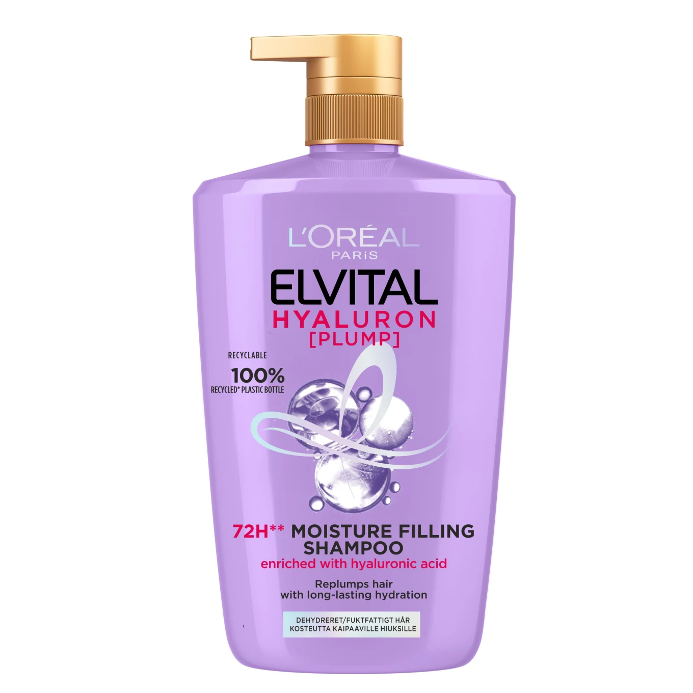 L'Oréal Paris Elvital Hyaluron Plump Shampoo 1000 ml L'Oréal Paris