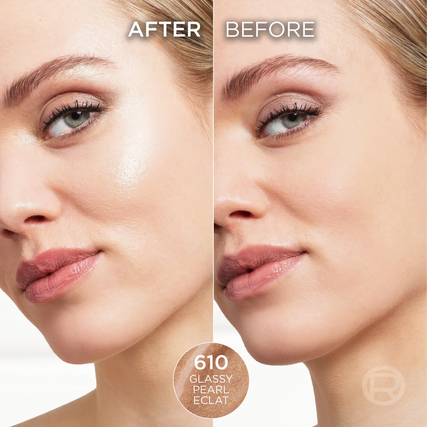 L'Oréal Paris Lumi Le Glass Highlighter Stick 7 g 610 Glassy Pearl Éclat LOreal Paris