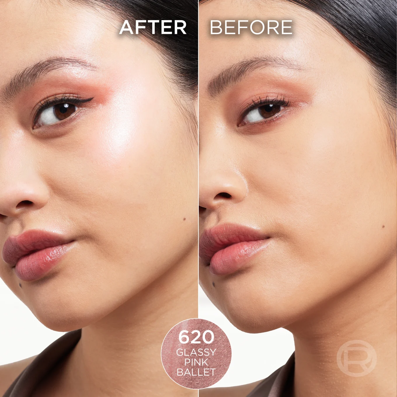 L'Oréal Paris Lumi Le Glass Highlighter Stick 7 g 620 Glassy Pink Ballet LOreal Paris