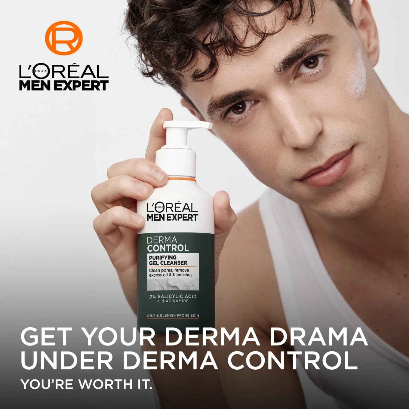 L'Oréal Paris Men Expert Derma Control Anti-Blemish Cleanser 260 ml LOreal Paris